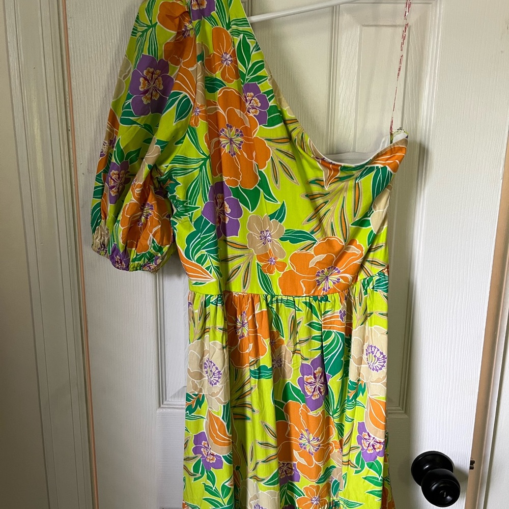 New York and Co flying tomato dress - Picture 2 of 3